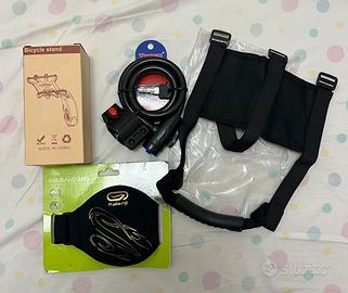 Kit bici monopattino catena porta cellulare MP3