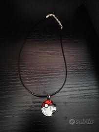 Collana Pokémon Pokeball - fatta a mano 