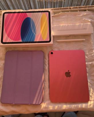 Apple iPad a16 rosa 11" wifi +apple pencil