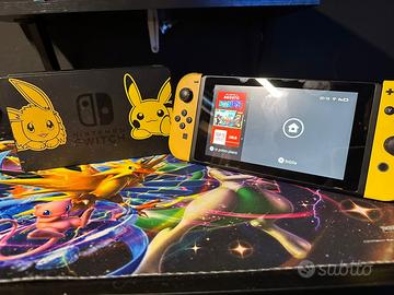 Nintendo switch pikachu e eevee