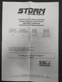 Scarico storm racing