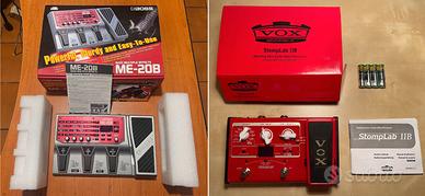 Pedaliere multiefftti per basso elettrico