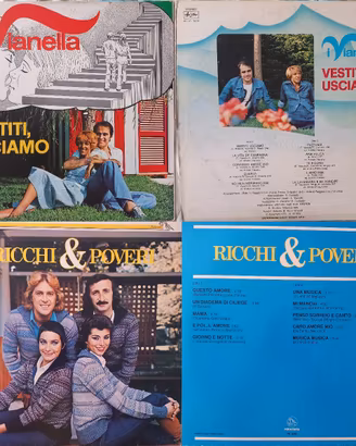 Lotto 24 vinili (23 titoli) vari generi in blocco