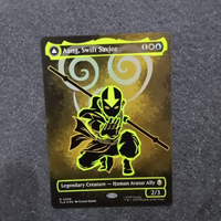 Aang Swift Savior (neon ink foil) mtg avatar TLA