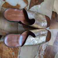 Scarpa donna dorata taglia 40