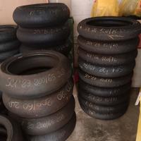 Gomme moto slick usate