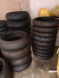 Gomme moto slick usate