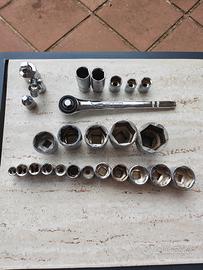 Set chiavi a bussola e Cricchetto USAG 1/2” + Beta