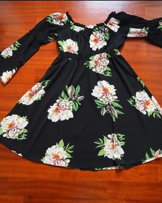 vestito fantasia fiori