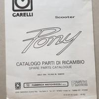 GARELLI 50 Pony Scooter 1992 catalogo ricambi