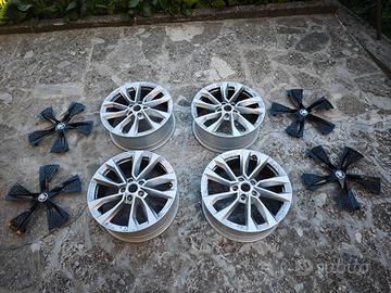 Kit 4 Cerchi in Lega 18" Originali Skoda "Braga" 