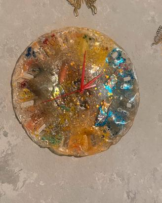 Orologio in resina d.31