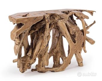 CONSOLLE solidad in radice di teak