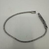 bracciale tennis in metallo