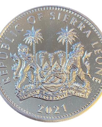 SIERRA LEONE 1 DOLLARO 2021 Leone