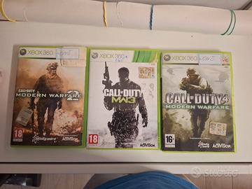Call of duty modern warfare 2 3 4 xbox 360