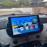 Autoradio android da 9" per abarth e fiat 500