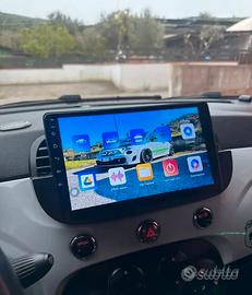 Autoradio android da 9" per abarth e fiat 500