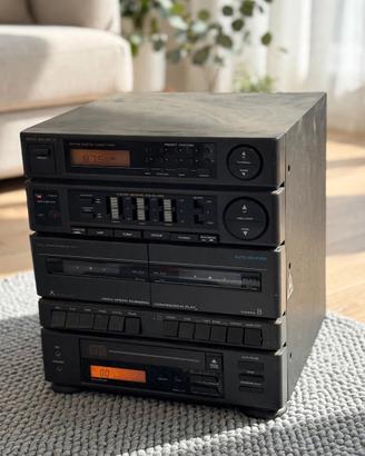 Stereo cd e radio cassette vintage