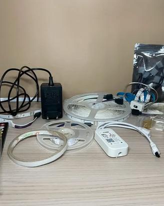 Kit completo LED RGB oltre 25 metri + alimentatore