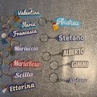 Portachiavi con il tuo nome