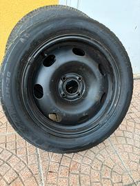 4 Cerchi ferro e gomme 205/55 r16  Citroën/Peugeot