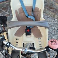 seggiolino anteriore bici portata 15 kg