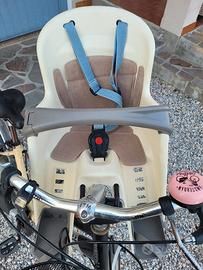 seggiolino anteriore bici portata 15 kg