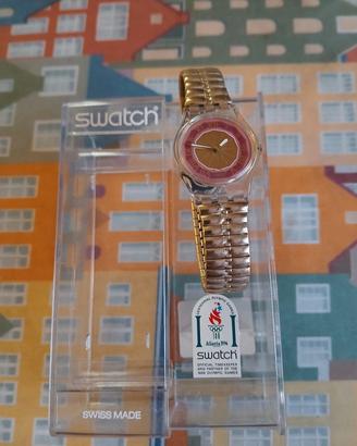 Orologio swatch swiss made souvenir Atlanta 1996