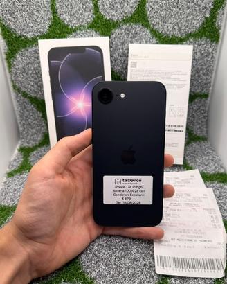 IPhone 17e 256gb Nero - 🔋100% 28 cicli