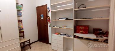 Armadio e libreria cameretta 