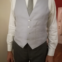 Gilet (56) e cravatta cerimonia Corneliani