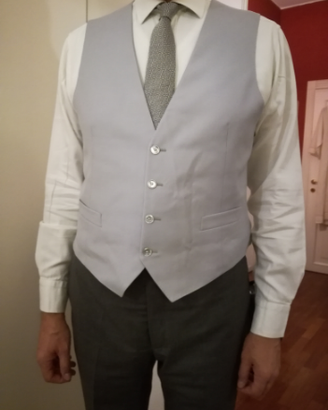 Gilet (56) e cravatta cerimonia Corneliani