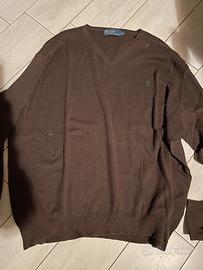 Maglione Ralph Lauren xxl marrone