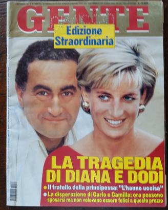 rivista Gente datata 9/9/1997 Lady Diana 