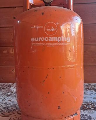 Bombola gas da campeggio 5 kg ricaricabile