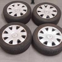 4 pneumatici ESA+TECAR M+S 215/55 R16 97H +cerchi