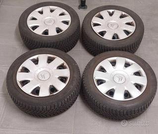 4 pneumatici ESA+TECAR M+S 215/55 R16 97H +cerchi