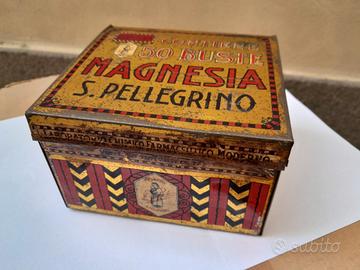 Antica Scatola Magnesia S. Pellegrino Vintage