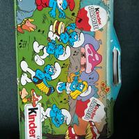 Puffi diorama valigetta Kinder