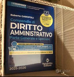 Compendio superiore Amministrativo 2026 Garofoli