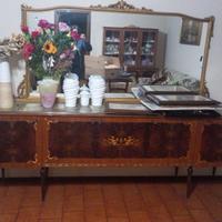 credenza più specchio