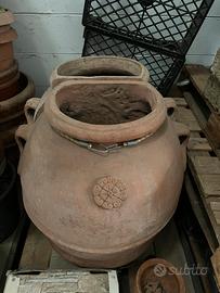 Fioriere anfore in cotto