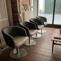 Set 4 Poltroncine Girevoli KOINOR