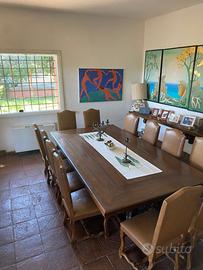 tavolo in rovere 12 posti