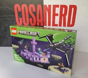 Lego minecraft n. 21264 The ender dragon nuovo