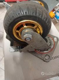 RUOTE PIROETTANTI CON FRENO