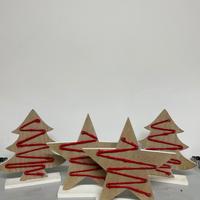 Decorazione natalizia in legno