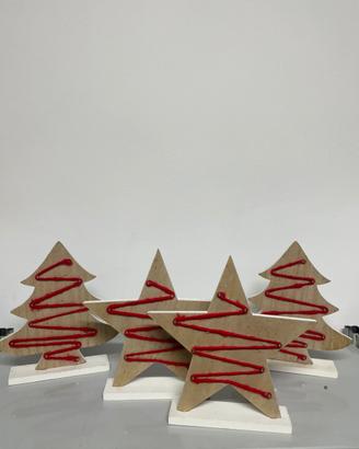Decorazione natalizia in legno