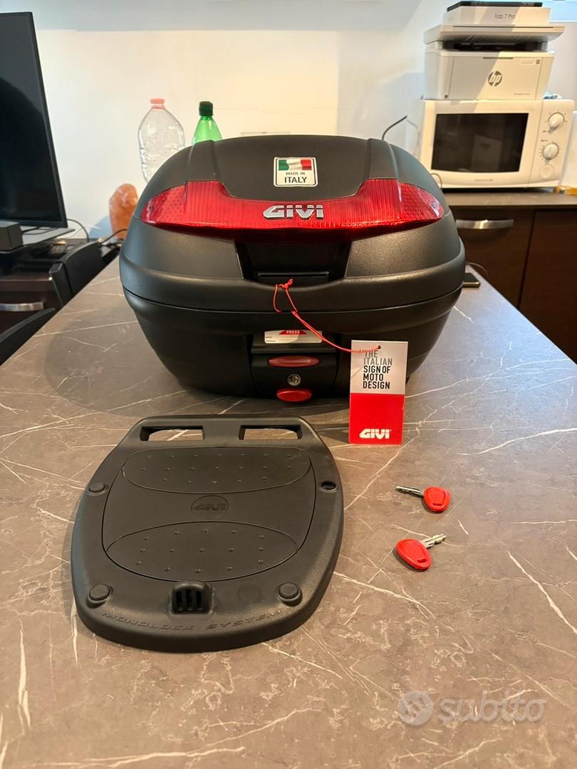 Bauletto Moto GIVI E340 VISION TECH - Portabagagli Per Scooter E Motocicli | Capacità 34 Litri, Colore Nero - Foto 13